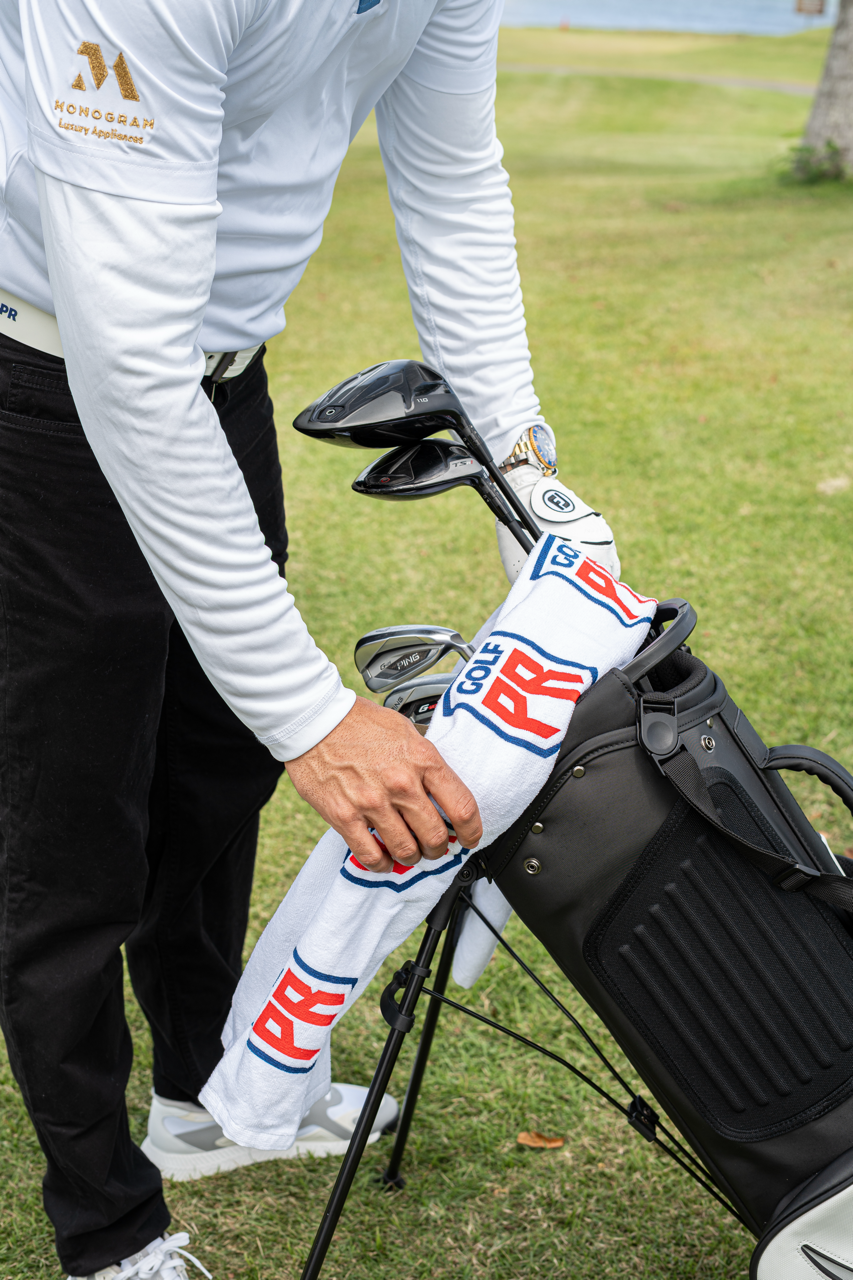 GOLF PR Caddie Towel
